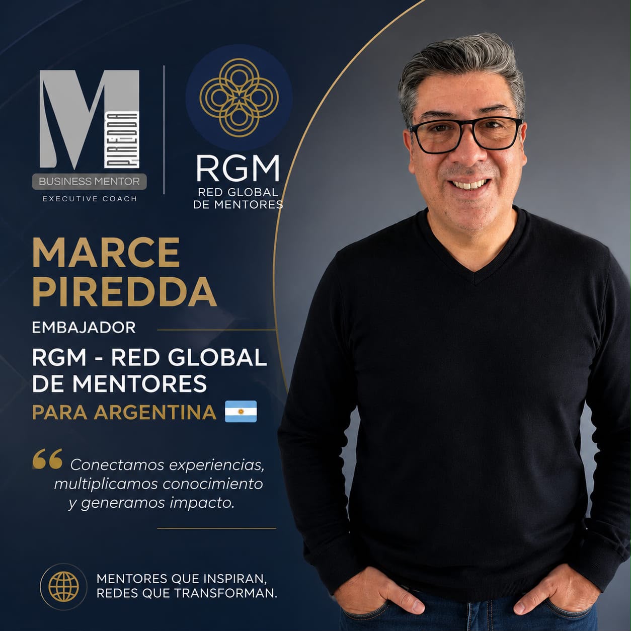 Marcelo Piredda, Embajador RGM Argentina